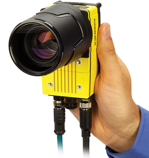 A Cognex camera, used for machine vision and automated inspection